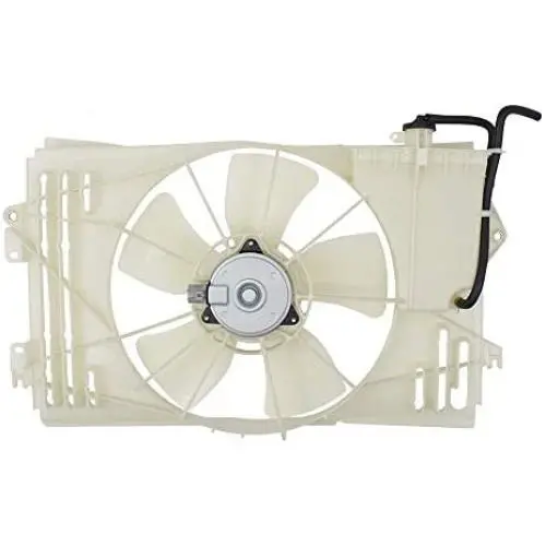 Brock Replacement Radiator Cooling Fan Motor Assembly Compatible with 03-08 Corolla Matrix Vibe 163610D090 88971521