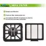 Replacement Parts For Shark IQ R101AE (RV1001AE), IQ R101 (RV1001) Robot Vacuum, Accessories Part 2 HEPA Filters, 4 Side Brushes, 2 Filters & 2 Base Pre-Motor Foam & Felt Filters, 1 Cleaning Tool