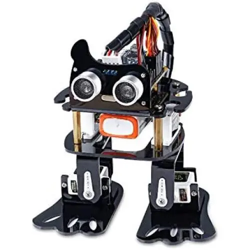 Kit Robotique SunFounder pour Arduino, Kit DIY Robot Sloth Danseur 4-DOF Programmable pour Enfants et Adultes avec Tutoriel Kit Robotique SunFounder pour Arduino, Kit DIY Robot Sloth Danseur 4-DOF Programmable pour Enfants et Adultes avec Tutoriel