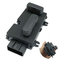 Kunttai 12450166 Driver Left 8 Way Power Seat Adjust Switch Recliner Switch Fit for 1999-2007 Chevy Silverado Avalanche Suburban Tahoe GMC Sierra Yukon Cadillac