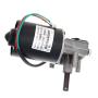 Fielect DC 12V 42RPM Reversible Worm Geared Motor High Torque Electric Gear Motor Turbine Worm Gear Box Reduction Motor, Left Shaft GW7085