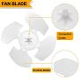 W10124096 Condenser Fan Motor Kit Replaces WP2188874 udqr107w3 AP4318657 PS1957416 W10124096VP Refrigerator Condenser Fan Motor