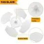 W10124096 Condenser Fan Motor Kit Replaces WP2188874 udqr107w3 AP4318657 PS1957416 W10124096VP Refrigerator Condenser Fan Motor