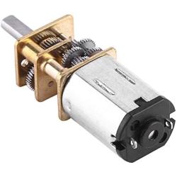 Eurobuy DC Geared Motor, 1:1000 N20 DC 6V 15RPM High Torque Gear Motor Electric Gear Box (15RPM)
