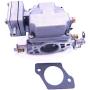SouthMarine Boat Engine 3G2-03100-1 3G2-03100-2 3G2-03100-3 3G2031001M Carburetor Assy and 3G2-02414-1 3G2024141M Gasket for Tohatsu & for Nissan 9.9HP 15HP 18HP NS M9.9D2 M15D2 M18E2 Outboard Motor