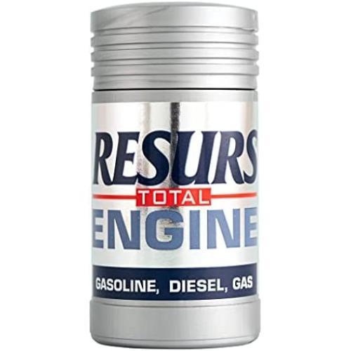 RESURS TOTAL 50 g. Engine Oil Additive for Petrol Engine, Diesel Engine, LPG Engine. Best Car Engine Restorer Nano Technology Engine Oil Additive. Effective Anti Wear Engine Protection and Restorer.
