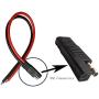 Faoyliye 10AWG SAE Connector Extension Cable,(3Pack) SAE Connector Plug 2 Pin SAE Single Plug Quick Connector Disconnect Plug,SAE Automotive Extension Cable, Solar Panel SAE Plug- 30cm/1ft