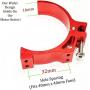 Xtreme Cool Red Motor Fan Bracket Holds 40mm X 40mm Fans… (54mm to 56mm Diameter Motor Bracket)