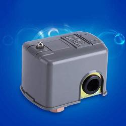 Water Pump Pressure Controller, 40-60 PSI Water Pump Pressure Control Switch Adjustable Double Spring Pole for Self-priming Pump Jet Pump Garden Pump