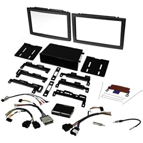 Scosche GM0516DDCS Double DIN Premium Installation Solution and Interface Compatible with Select 2004-21 General Motors Vehicles