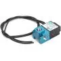 Solenoid Valve, 3 Port Valve, DC12V 5.4W Electronic Boost Control with Brass Fittings, Electric Solenoid Valve for Boost Controller 35A-AAA-DDBA-1BA