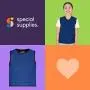 Special Supplies Weighted Sensory Compression Vest for Kids with Processing Disorders, ADHD, and Autism, Calming and Supportive with Adjustable Weight Fit (Medium 20x36 inches)