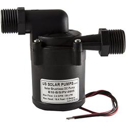 2.38GPM - 24VDC Threaded (Submersible) Circulation Pumps - with Three-Phase ECM brushless DC Motor. FDA, Reach,CE, RoHS, ISO9001