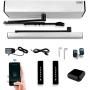 Olideauto Automatic Door Opener WiFi Phone Controlled,Smart Home Electric Swing Door Operators+WiFi Smart Phone Controller+Wireless Push Switch