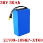 FREEDOH 36 Volts ebike Battery Pack 36V 30AH 10S 6P Lithium Battery Pack with Charger for Ebike Go Kart Electric Cars Electric Motorcycles Power Tools Scooter for 1000W -200W Motor