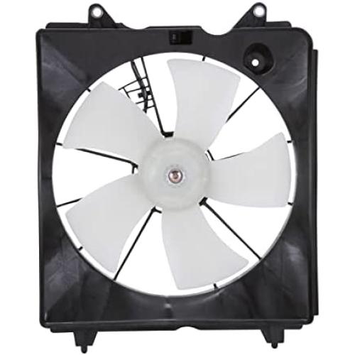 TYC 600820 Cooling Fan Assembly Compatible with 2007-2009 Honda CRV, Black
