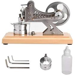Wifehelper LED Air Stirling Engine Funny Education Electricity Power Generator Model Education Model Toy Kit