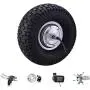 sarach store Electric Wheelbarrow Motor 15 inch 48v 350w/500w/ 800w hub Motor Electric Scooter Motor ebike kit Electric Karting Motor