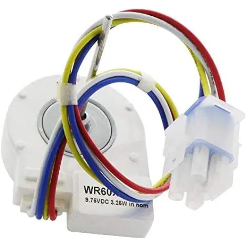 Endurance Pro WR60X10185 DC Refrigerator Evaporator Fan Motor Compatible with GE PS1019114 AP3875639, Hotpoint, RCA, Garp