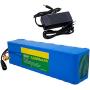 YXDFG 48V 12Ah Lithium Ion Ebike Battery,13S3P 12000 Mah Battery Pack, with BMS + 54.6V 2A Charger,for 350W 500W 750W 1000W Motor E-Bike Electric Bicycle Scooter