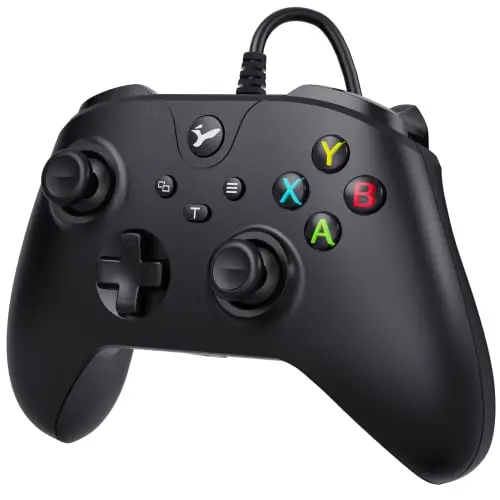 YCCTEAM Wired Controller for Xbox One,Wired Game Controller with Turbo Function & Audio Jack,Dual Vibration Shock Upgraded PC Controller Gamepad for Xbox 1X/S/Xbox Series X/S and PC Windows 7/8/10 YCCTEAM Wired Controller for Xbox One,Wired Game Controller with Turbo Function & Audio Jack,Dual Vibration Shock Upgraded PC Controller Gamepad for Xbox 1X/S/Xbox Series X/S and PC Windows 7/8/10