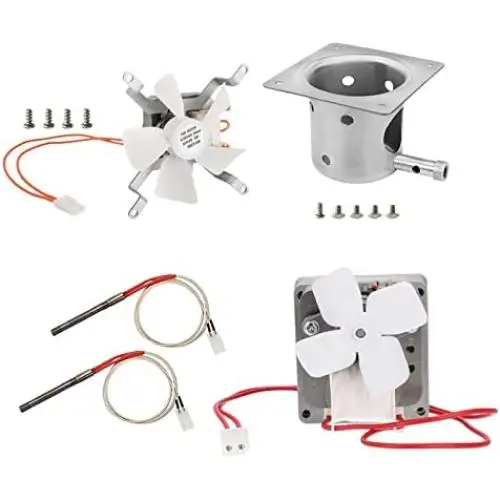 Moteur à broche pour grill Traeger, Ventilateur d'induction pour barbecue, Brochette résistante à la chaleur et Rod à chaleur pour tous les grills à pellets Traeger. Moteur à broche pour grill Traeger, Ventilateur d'induction pour barbecue, Brochette résistante à la chaleur et Rod à chaleur pour tous les grills à pellets Traeger.