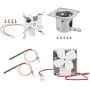 Moteur à broche pour grill Traeger, Ventilateur d'induction pour barbecue, Brochette résistante à la chaleur et Rod à chaleur pour tous les grills à pellets Traeger. Moteur à broche pour grill Traeger, Ventilateur d'induction pour barbecue, Brochette résistante à la chaleur et Rod à chaleur pour tous les grills à pellets Traeger.