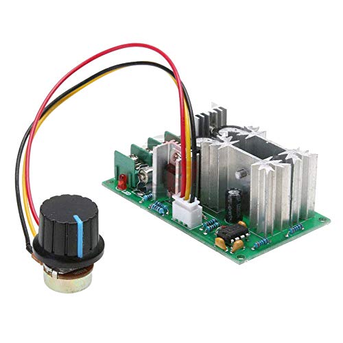 PWM Fan Motor Speed Controller Module 1200W 20A DC 12V/24V/36V/48V/60V 25KHZ Soft Start Speed Control Switch Power Regulator