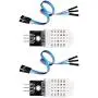 Tuimiyisou Portable Durable Motor PWM Speed Control Brush Controller Replacement for Electric Scooter Bicycle 4PCS PWM Speed Control
