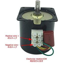 Bringsmart 60ktyz 110V 1rpm Ac Motor Low Noise Gearbox Electric Motor Barbecue High Torque 110V Synchronous AC Reduction Motor