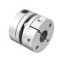 uxcell 12mm to 14mm Bore One Diaphragm Motor Wheel Flexible Coupling Joint