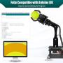 Gitsee 5-DOF 5Axis Robotic Arm Kit, Robot Building Kit Compatible with Arduino IDE, Programmable DIY Coding STEM OLED Display Processing Code and Online Tutorials, GEADA031