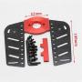 Vehicles-OCS Rc Boat 775 Motor Mount Red Motor Bracket Motor seat with Rear Support Suitable for RC Boat 775 Motor