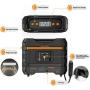 Compresseur d'Air Portable APPFULL pour Pneus Voiture, Compresseur d'Air 12V DC avec Écran Digital, 4 Modes, Lampe LED pour Voiture/Moto/Vélo/Ball Max 150PSI Compresseur d'Air Portable APPFULL pour Pneus Voiture, Compresseur d'Air 12V DC avec Écran Digital, 4 Modes, Lampe LED pour Voiture/Moto/Vélo/Ball Max 150PSI