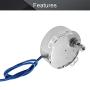 Fielect Synchronous Motor Turntable Motor CW Direction 4W Frequency 8-10RPM TYC-50 Horizontal Hole Tapping Shaft AC 110V