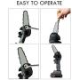 Mini Chainsaws Garden Felling Cordless electric 4