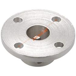 uxcell 10mm Inner Dia H13*D16 Rigid Flange Coupling Motor Guide Shaft Coupler Motor Connector Silver Tone 2 PCS for DIY Parts