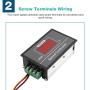 DC 6-60V 12V 24V 36V 48V 30A PWM DC Motor Speed Controller (PWM) Speed Adjustable Stepless Governor Regulator, Motor Speed Controller with Start Stop Switch