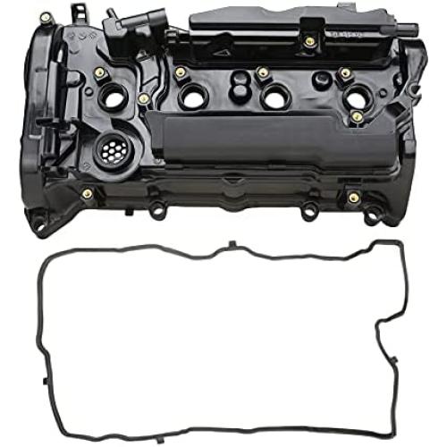 MITZONE Engine Valve Cover with Gasket Compatible with 2015-2019 Honda CR-V 2013-2017 Accord 2.4L Replace # 12310-RDF-A01