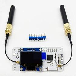 AURSINC MMDVM Duplex Hotspot Module Dual Hat Mini Size Support P25 DMR YSF NXDN DMR for Raspberry pi with USB Port (with OLED)