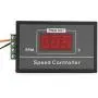 Telituny PWM DC Motor Speeds Controller - Digital Display Rate Controller DC 6-60V 12V 24V 36V 48V 30A PWM DC Motor Rate Controller Start Stop Switch Momentary Start/Stop Switch