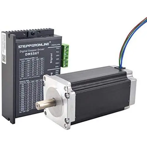 STEPPERONLINE 1 Axis Stepper Motor CNC Kit 3.0 Nm(425oz.in) Nema 23 Stepper Motor & Digital Stepper Driver 1.8-5.6A 20-50VDC