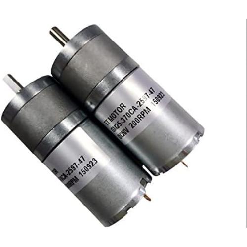 12v 120rpm Powerful High Torque Dc Gear Box Motor Replacement Motor