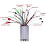 Pangocho Jinchao-Dc Motor DC 36V/48V 350W Brushless DC Motor, for Electric Bicycle E-Bike Scooter, Regulator Speed Controller 103x70x35mm, Easy to Install