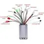 Xuulan Xianglaa-Motor DC 36V/48V 350W Brushless DC Motor, for Electric Bicycle E-Bike Scooter, Regulator Speed Controller 103x70x35mm, Wide Range of Applications