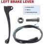 Pied de frein gauche compatible GY6 50cc 125cc 150cc 139QMB 157Q Roketa Jonway Taotao Moped Pièces Scooters Chinoises Pied de frein gauche compatible GY6 50cc 125cc 150cc 139QMB 157Q Roketa Jonway Taotao Moped Pièces Scooters Chinoises