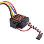 DollaTek 540 21T 4 Poles Brushed Motor and 60A Brushed ESC Combo with 6V/3A BEC Waterproof 540 Motor ESC Combo for 1/10 RC Racing Car