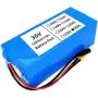 Jieoto 36V E-Bike Battery Pack 30Ah Rechargeable Battery 30000mAh 10S 6P Electric Bike Lithium Battery with 2A Charger and BMS Fit for 200W 250W 350W 500W 750W 900W 1000W Motor