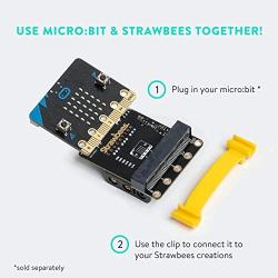 Strawbees Robotic Inventions for Micro:bit - Single Pack Programming Add-On Set, 15 Pieces