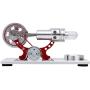 Sunnytech Hot Air Stirling Engine Motor Model Educational Toy Electricity Generator Colorful LED SC (SC004)